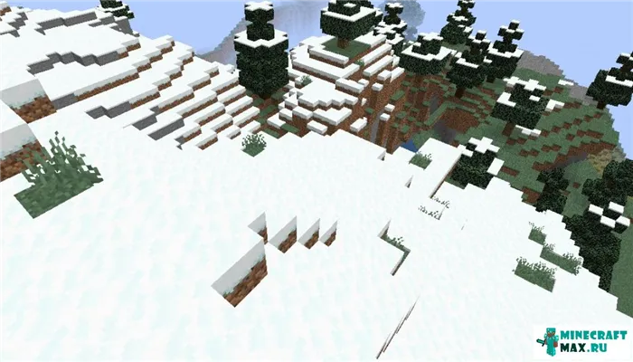 Как сделать снег в Майнкрафт | Скриншот 1