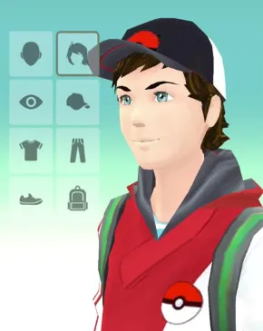 Создание тренера покемонов в Pokemon GO