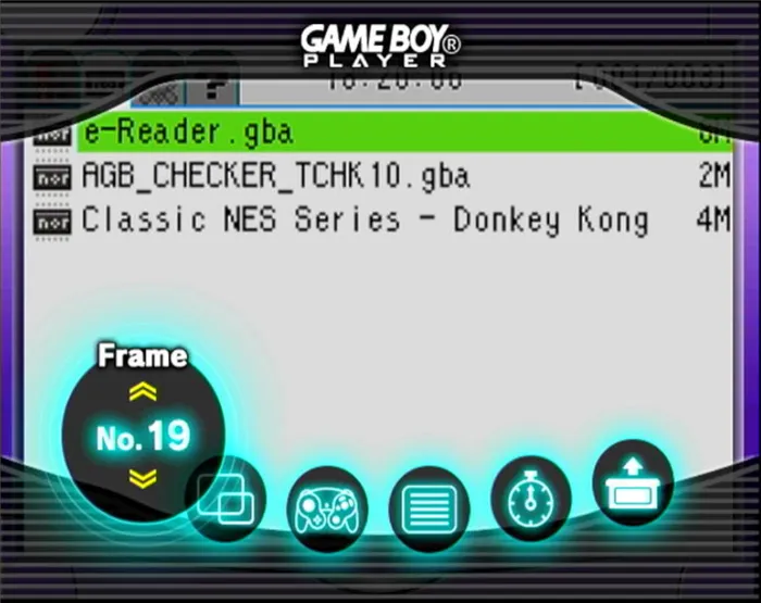 Game Boy Player настройки