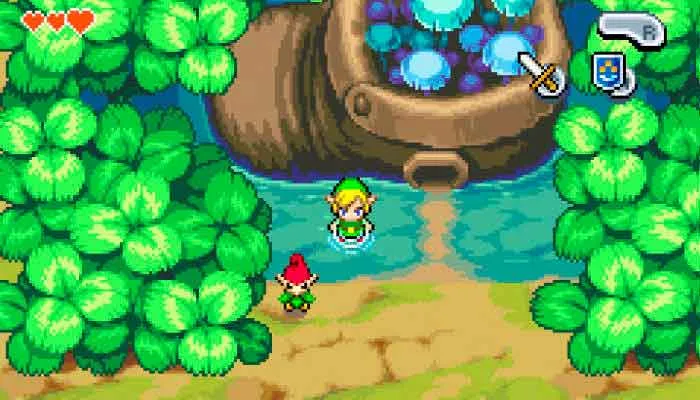 Legenda of Zelda Работодатель на PC Gameboy