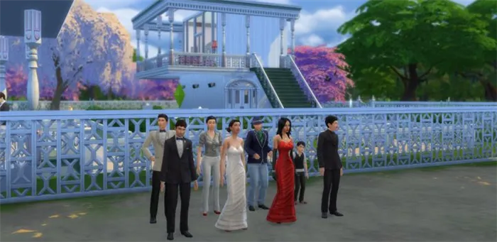 Свадебное помещение в Sims 4