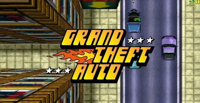 Снимки логотипа Grand Theft Auto.