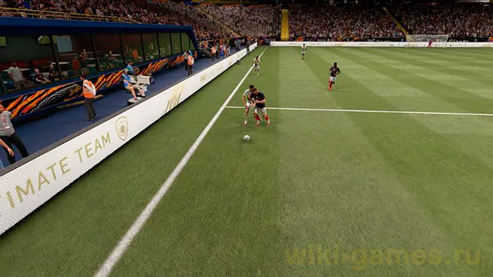 Перехват мяча в FIFA 21