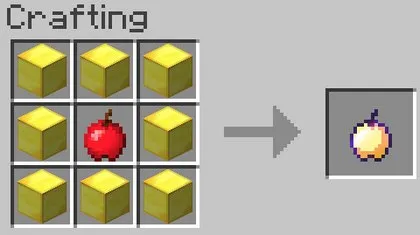 Как построить золотое заколдованное яблоко