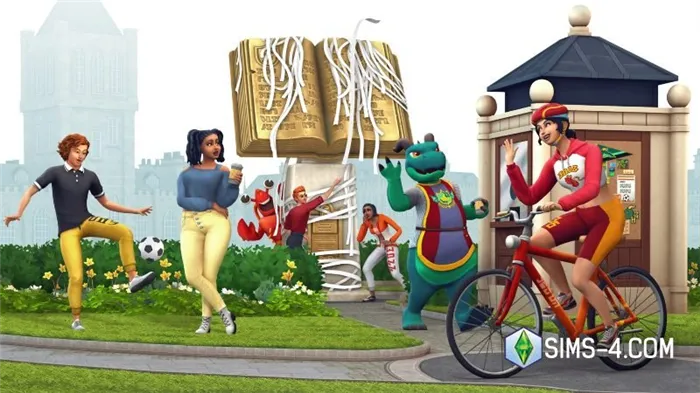 Ключевые особенности дополнительных университетов Sims 4 - как играть, как выбрать университет, как получать стипендии, где жить