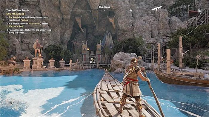 Assassin's Creed Odyssey - Лодка Майон