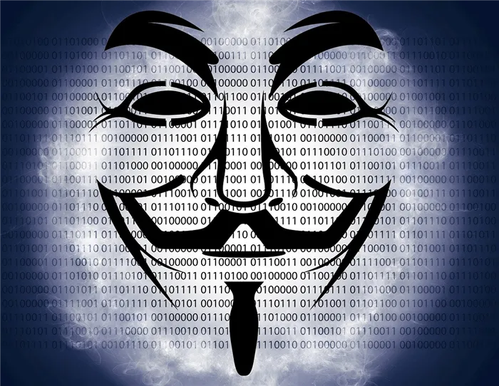 Маски Гая Фокса - анонимная функциональность