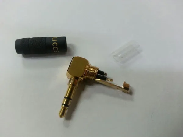 Штекер 3,5 мм для подключения к кабелю наушников