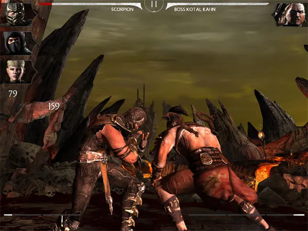 Mortal Kombat X Mobile SCR3