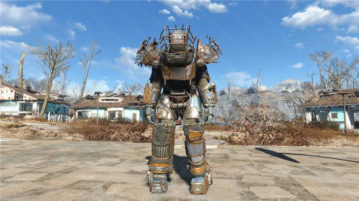 Как выбраться из силовой брони Fallout-4