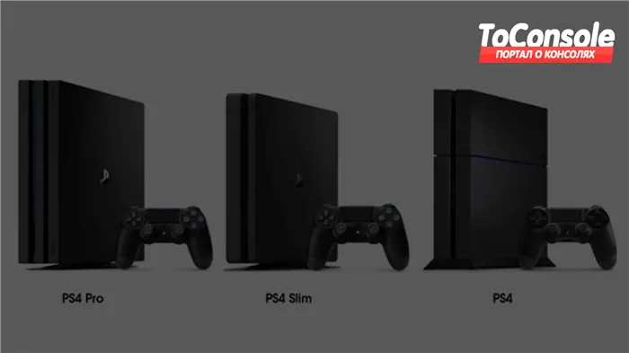Разница между PlayStation 4, Slim и Pro - что выбрать