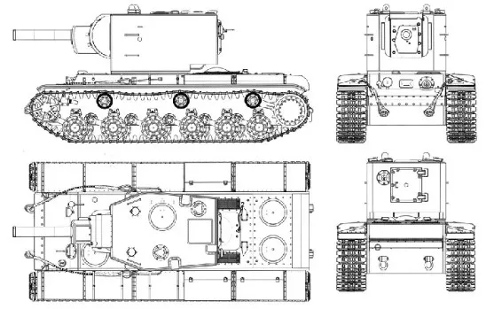 Танк КВ-2: технические характеристики и конструкция