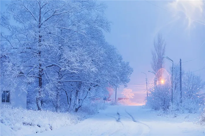 Снежный пейзаж в Приморье, фото Золотой долины в метель, фотограф Олег Морос (Тенгят), 2020 год