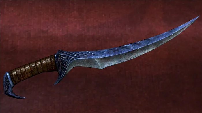 Лучшее одноручное оружие в Skyrim - как получить уникальные ступы, топоры, мечи и клинки