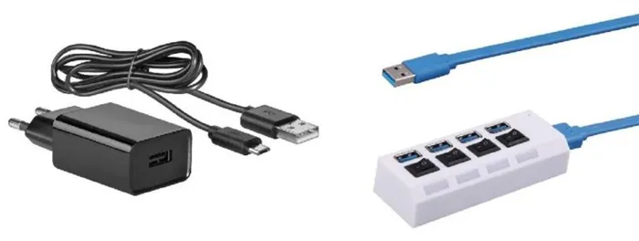 Блоки питания USB 2.0 и 3.0