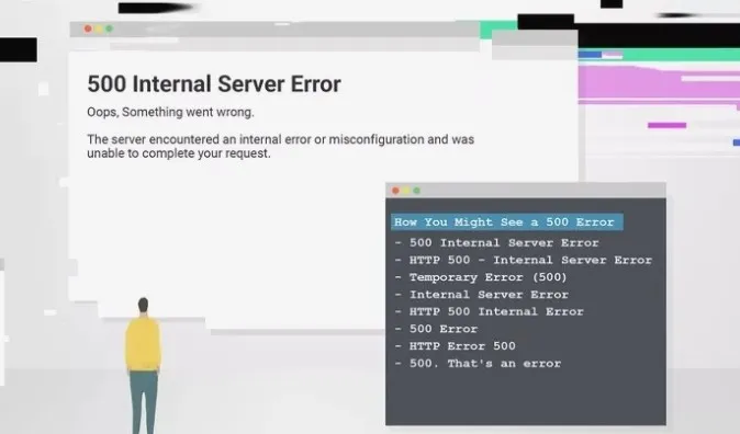 Исправьте ошибку внутреннего сервера 'HTTP internal server 500 error' и получите доступ к своим любимым сайтам