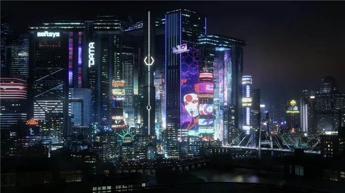 Ночной город в Cyberpunk 2077 - карты, районы и все о городе