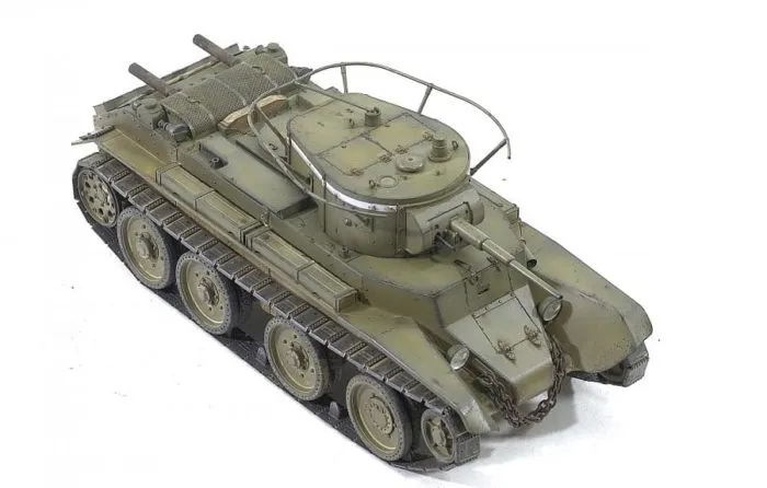 Советский колесник БТ -7-03