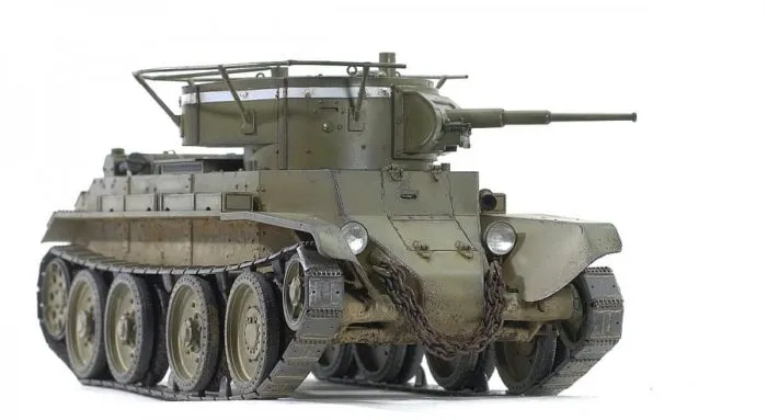 Советский колесник БТ-7-02