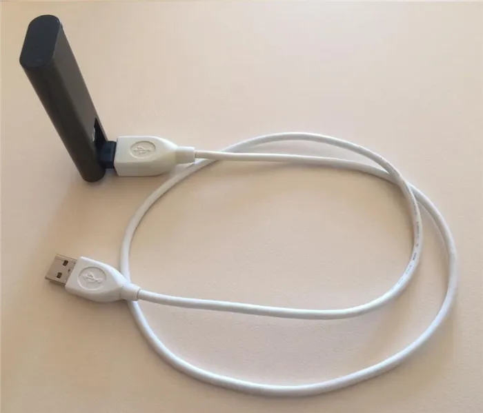 Модем Yota, подключенный через USB-удлинитель