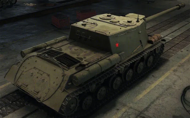 ИСУ-152 с пушкой БК-10 в World of Tanks