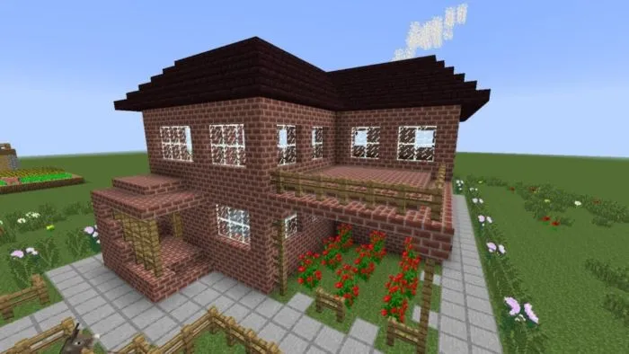 Как построить красивый дом в Майнкрафт|