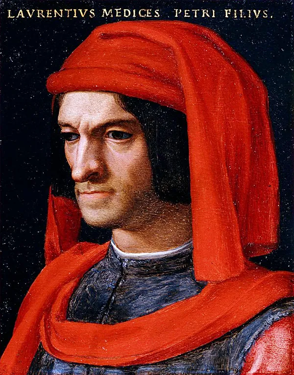 Портрет Лоренцо ди Пьеро де Медичи работы Аньоло Бронзино.