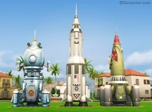 Ракетные науки, ракеты и космос переезжают в The Sims 4