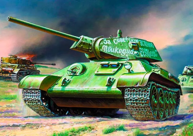 Т-34 1942 года. отличительные особенности вооружения - обратите внимание на особенности этой модели