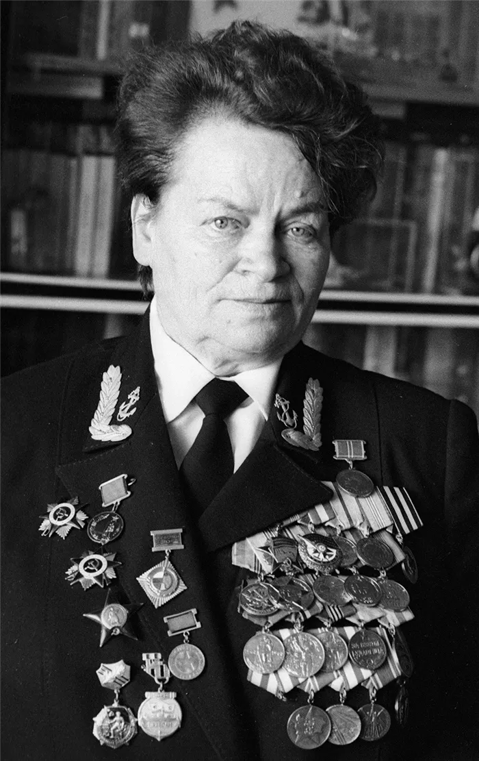 Ветеран Великой Отечественной войны Евдокия Завалий. 1990 год.