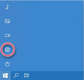 Параметры стартового меню Windows 10