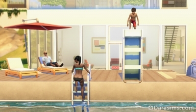 Платформы и бассейны в The Sims 4
