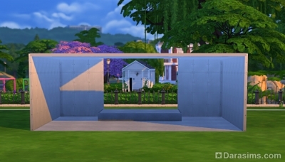 Платформы и стены в The Sims 4