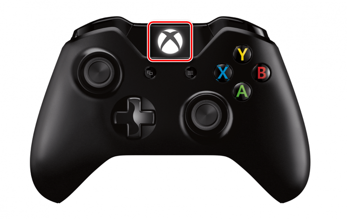 Использование кнопки Xbox на джойстике Xbox One
