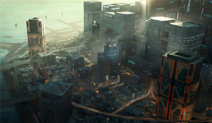 Играл в Cyberpunk 2077. Фантастический город будущего