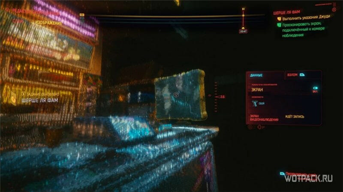 Cyberpunk 2077 - Монитор Брейндэнса